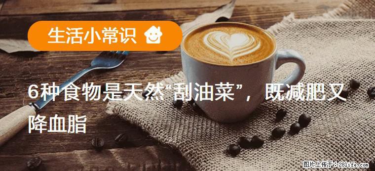 【生活小常识】6种食物是天然“刮油菜”，既减肥又降血脂 - 邯郸生活资讯 - 邯郸28生活网 hd.28life.net